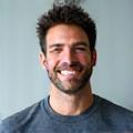 Portrait of Vitalbloom client David Lee, 48, looking healthy and active.