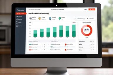 A dashboard showing detailed macro and micronutrient tracking, with charts and progress indicators for daily intake.